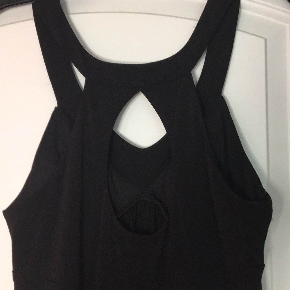 Trixxi Rhinestone Black Dress - Picture 3 of 4